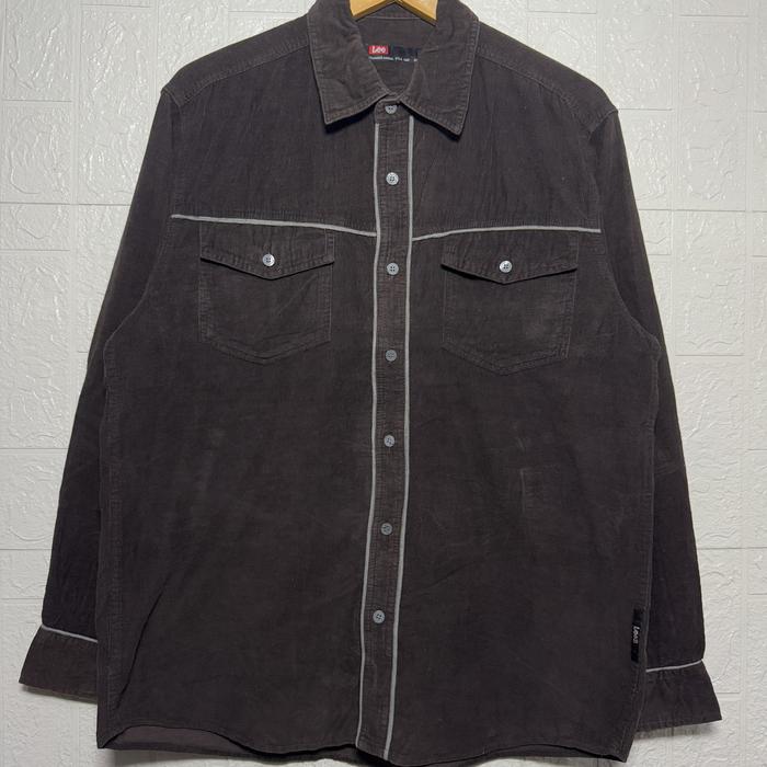 KEMEJA CORDUROY LEE XL SECOND ORIGINAL THRIFT