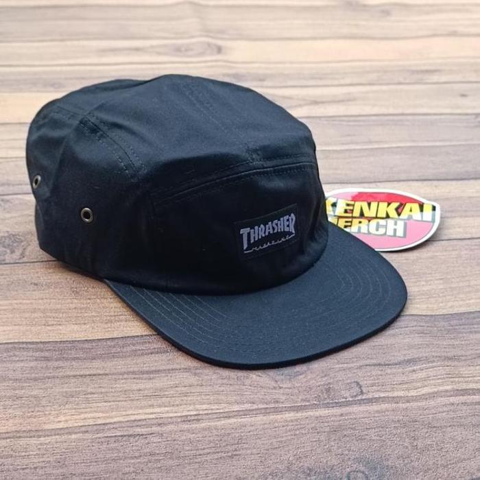 topi 5panel thrasher magazine