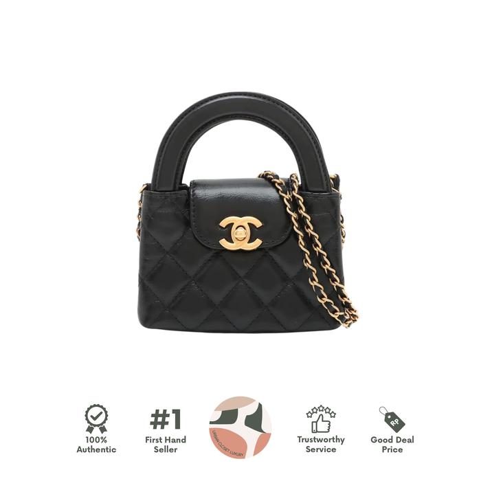 CHANEL Micro Kelly Black GHW