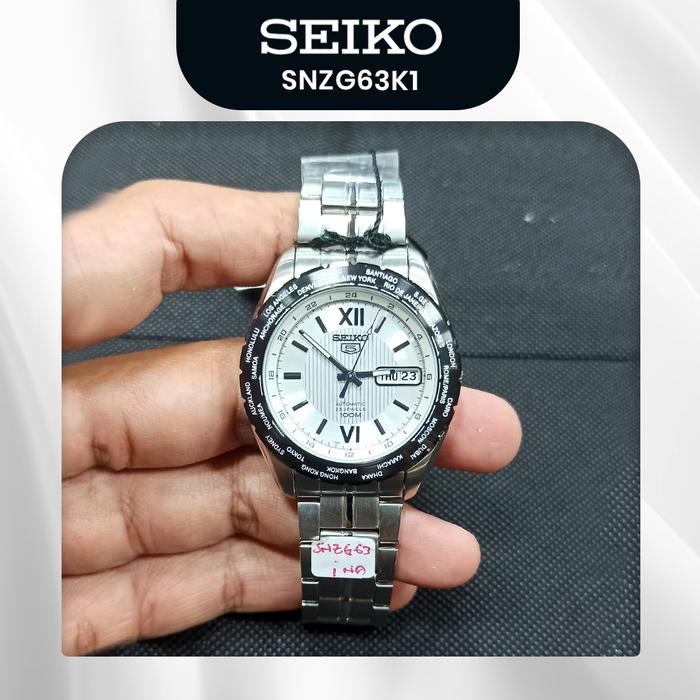 Jam Tangan Seiko Man SNZG63K1 Original Murah