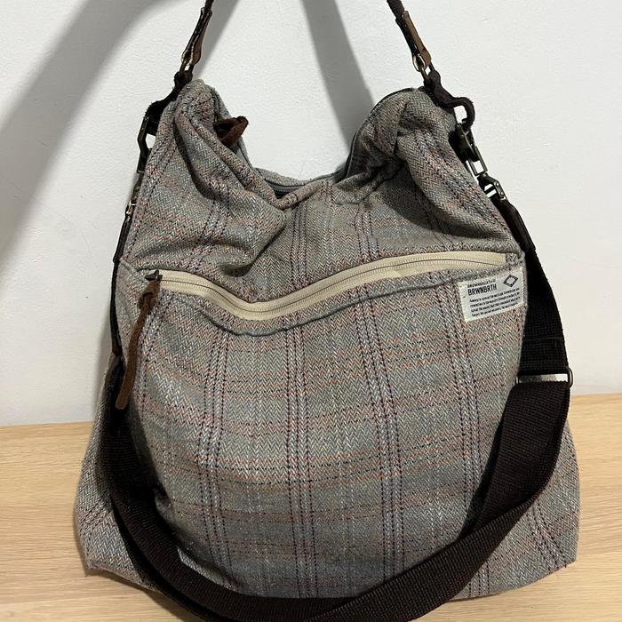 Selempang brown breath Sling Bag brown breath branded original murah