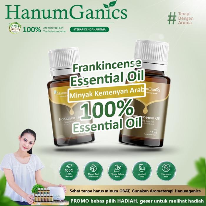 Hanumganics frankincense essential oil 100% MURNI minyak kemenyan arab Pure Boswellia Serrata Minyak