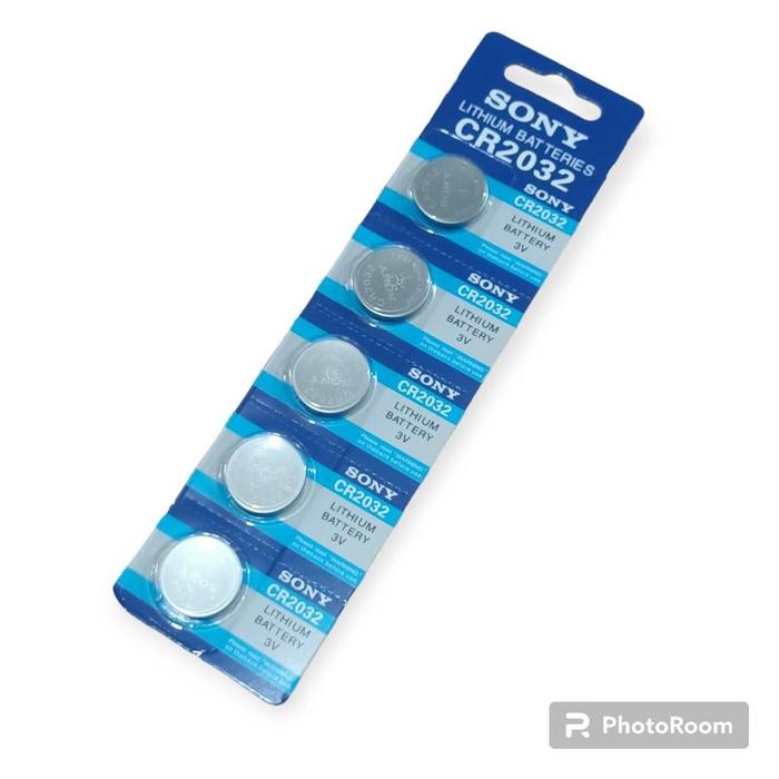 Batere SONY CR 2032 BIRU PUTIH BATRE SONY MURAH CR2032 BATRE TIMBANGAN