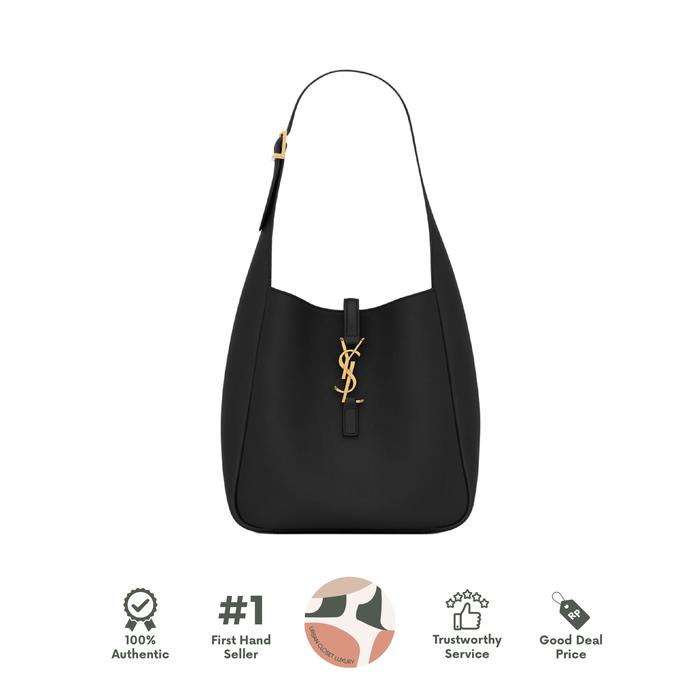 YSL Le 5 to 7 Hobo Bag Small Soft in Grained Leather