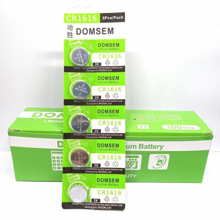batre domsem CR 1616 lithium cell batre murah batre domsem BATRE JAM TAGAN