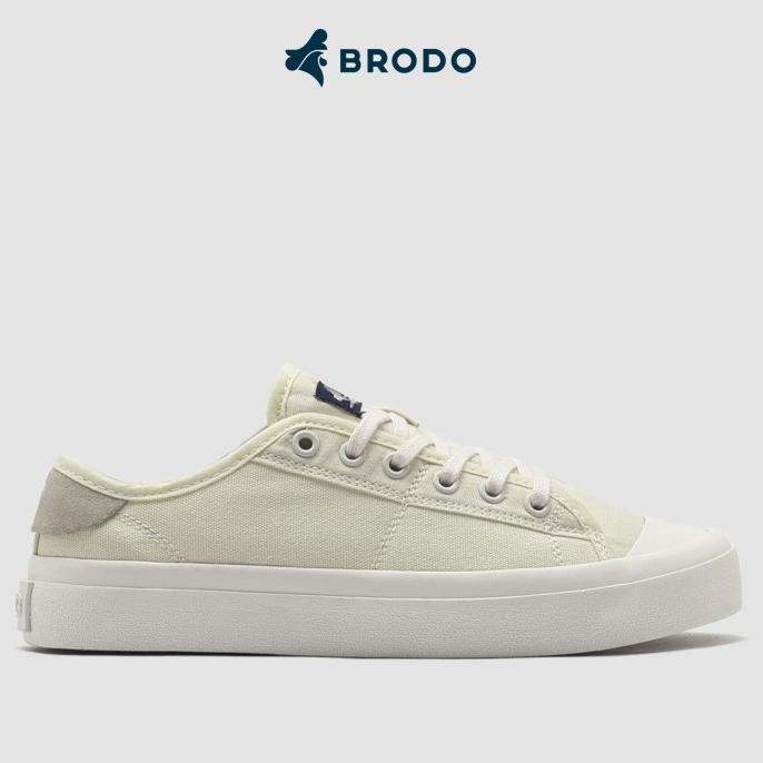terbaru Sneakers Pria BRODO Vantage V2 Low Natural White OWS