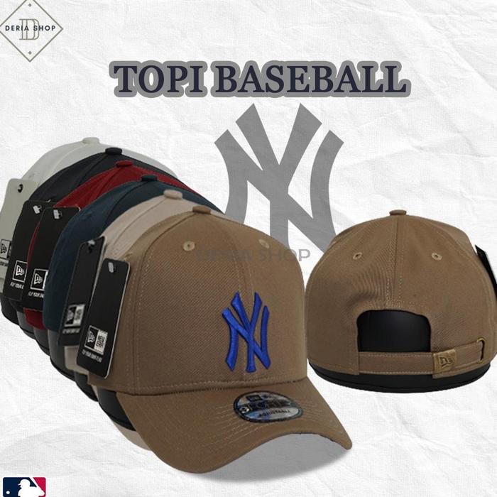 Topi BASEBALL NY New York MLB Hat Yankees Original Grade Pria Dewasa Anak Unisex Caps Besbol Camo Co
