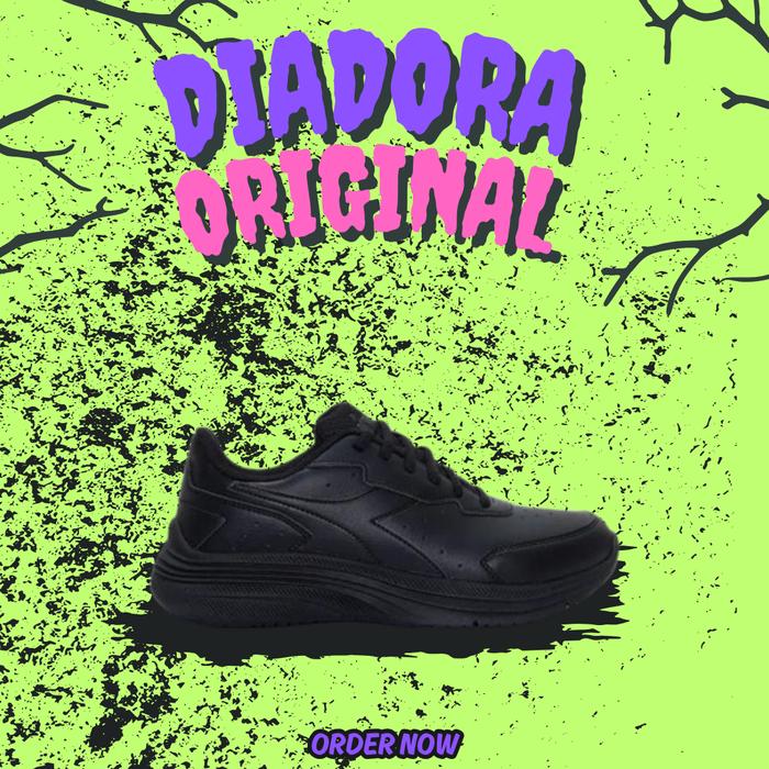 Sepatu Diadora Eagle 7 SL Black Men's Original