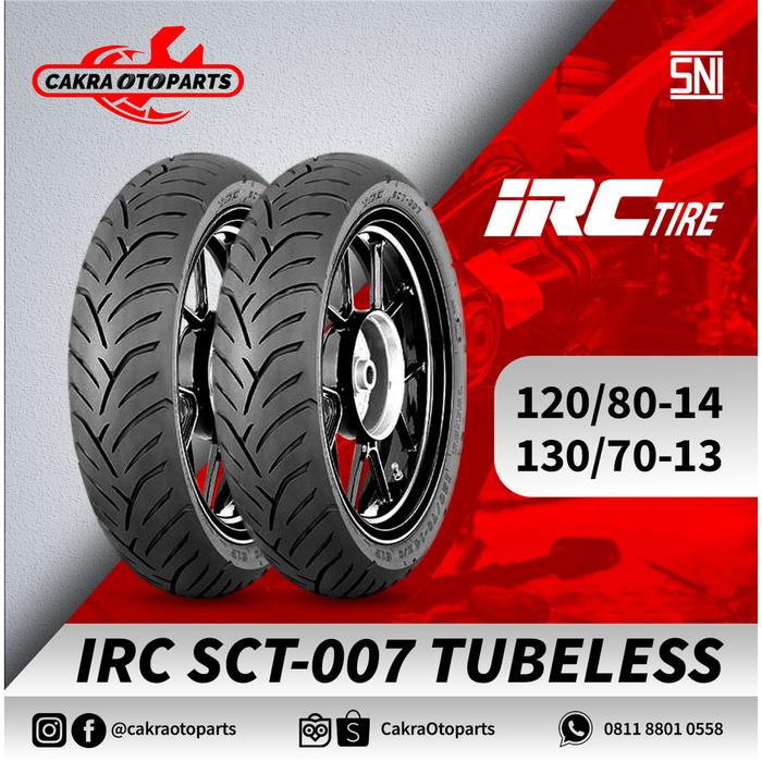 Ban Motor Belakang Vario160, PCX150, PCX160 Ori || Ban IRC SCT-007