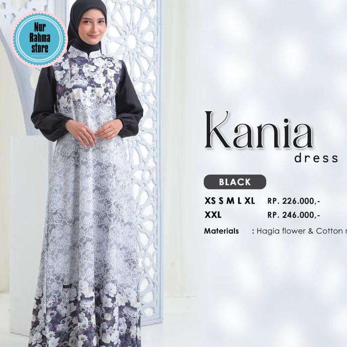 Gamis Luby Kania  Dress Gamis Nyaman Luby