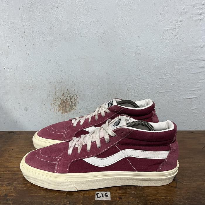 Sepatu second original Vans sk8 mid size 42