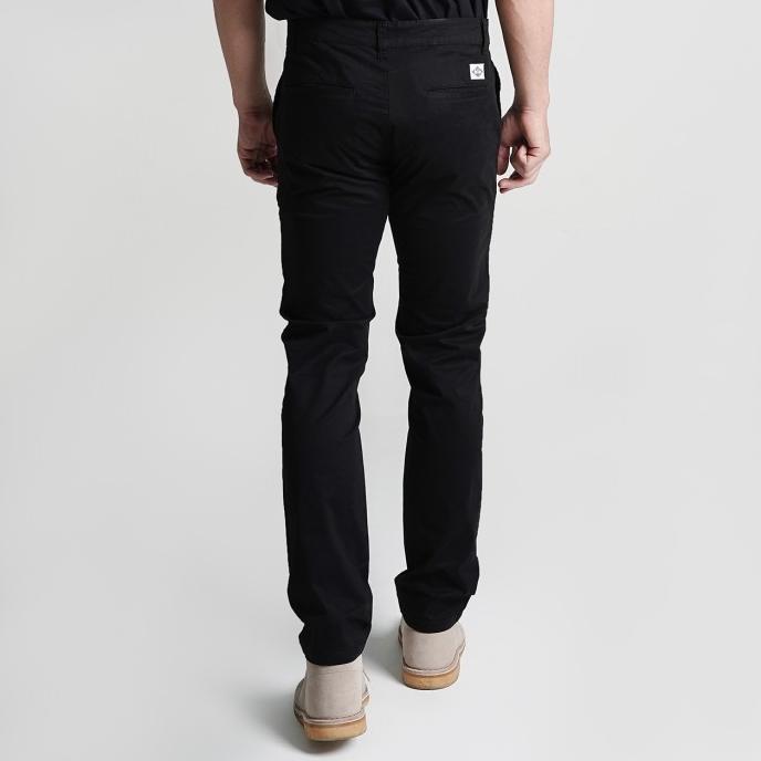 Lee Cooper Long Chino Slim Fit Black Original Best Seller