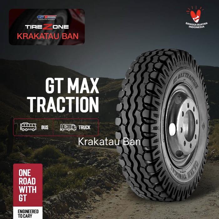 Ban truck 1000 20 GT Max Traction 16ply ukuran 1000 r20 MaxTraction 10.00-20 Ban Luar aja