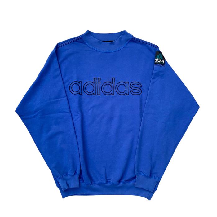 Vintage Adidas Equipment Spellout Logo Sweatshirt - Size M