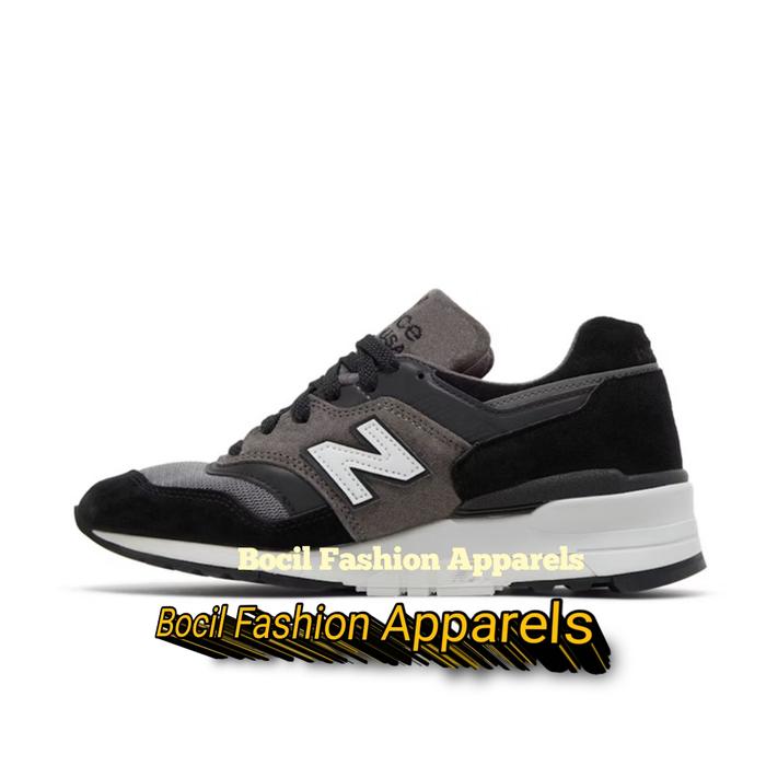 Sepatu NB New Balance M997CUR Black Grey Shadow [ 100% BNIB ] Brand New Include Box