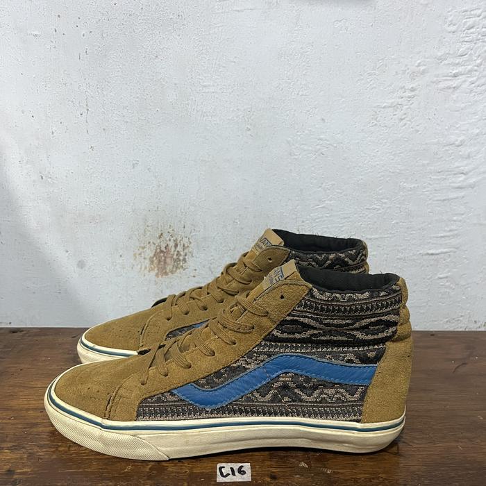 Sepatu second ori vans sk8 high california collection size 42,5