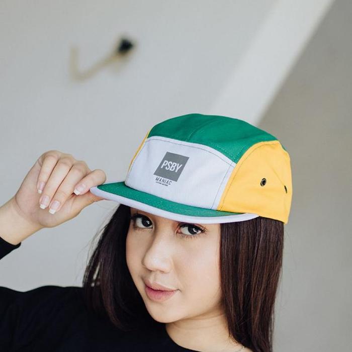 Topi Persebaya Topi 5 Panel Persebaya Psby Dark Gray Box Maniac27 #topipersebaya #topi5panelpersebay