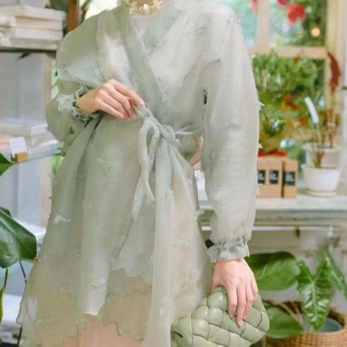 haidee & orlin 3d raya outer green