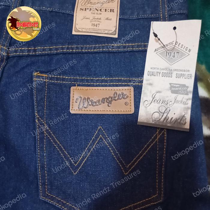 jeans pria wrangler original