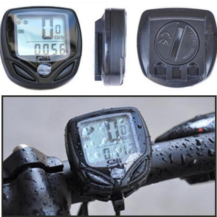 SPEEDOMETER SEPEDA WIRELESS DISPLAY LCD BERKUALITAS