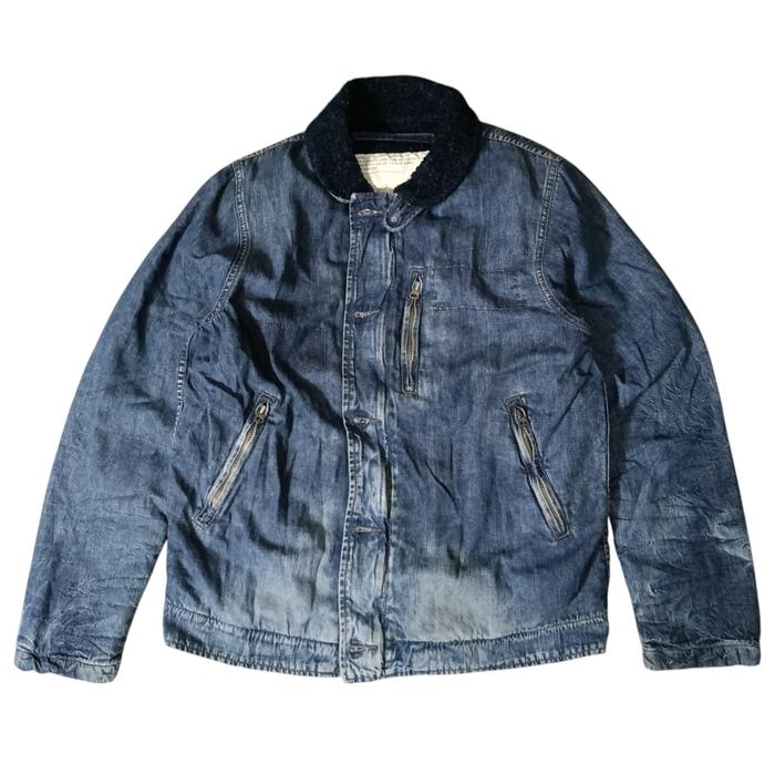 Omnigod Japan Denim Sherpa Jacket