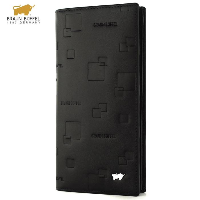Terlaris BRAUN BUFFEL Dompet Panjang Pria Bahan Kulit Sapi Asli Lipat Long Men Wallet Premium Import