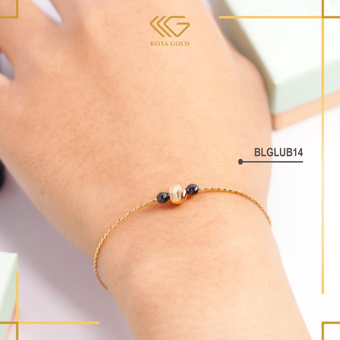 Gelang Choker Candy Emas Kadar 375 (8K) Kuncian BLGLUB14