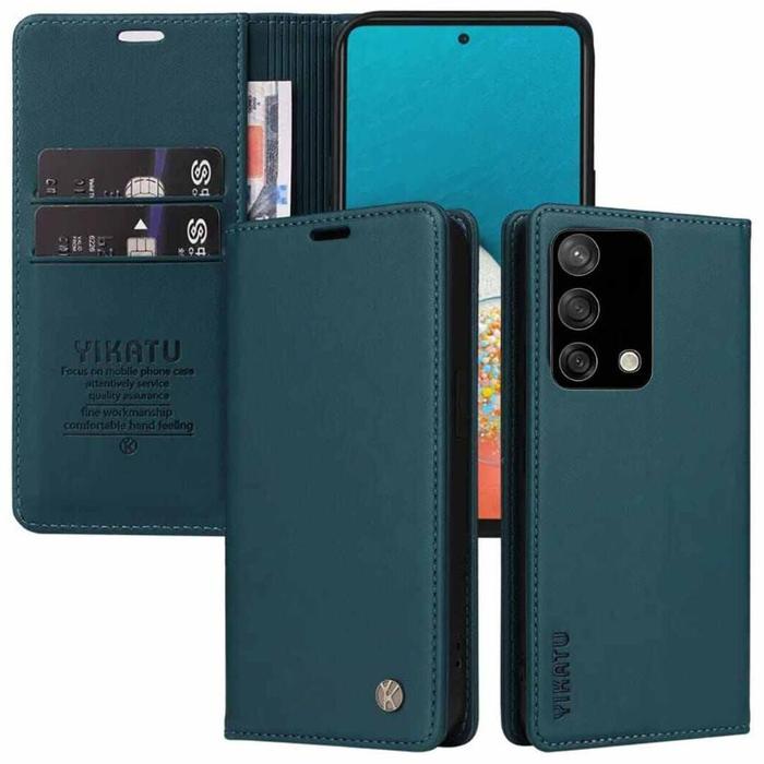 Terlaris Oppo A95 / A74 Flip Cover Leather Kulit Wallet Case Slot Kartu
