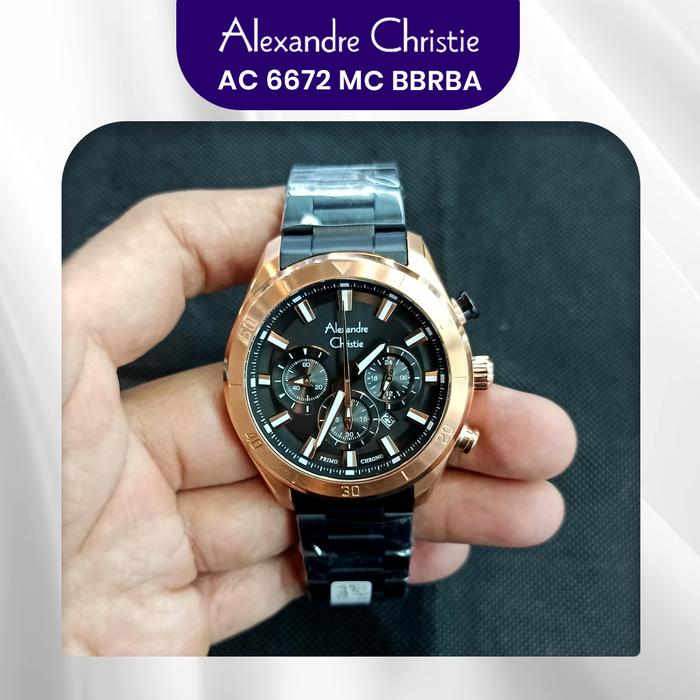 Jam Tangan Alexandre Christie AC 6672 MC BBRBA AC 6672 Original Murah