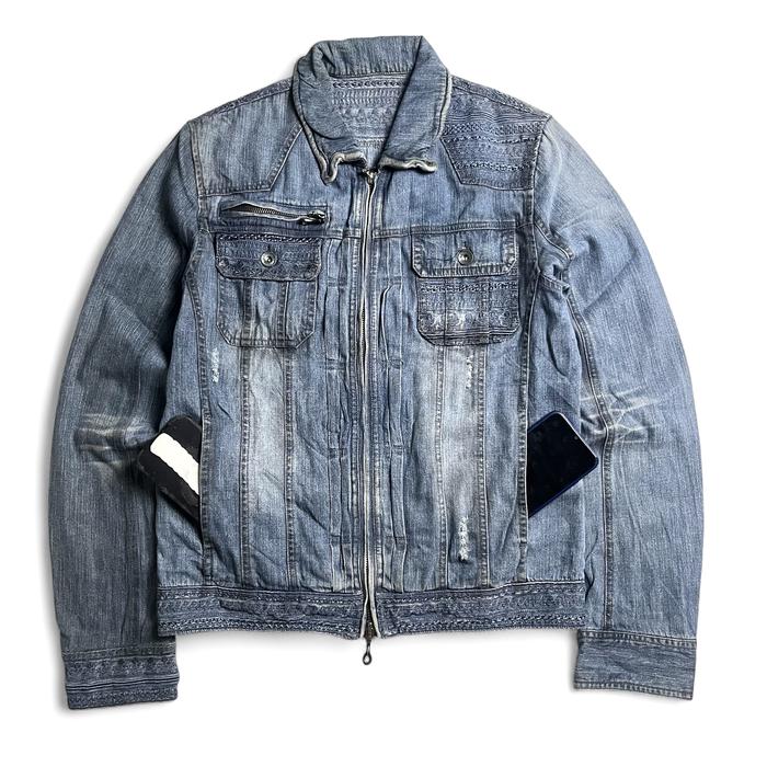Semantic Design double zipper jacket / not tornado mart / not hysteric glamour / not ys / not good e