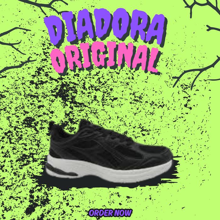 Sepatu Diadora Karnisius Black Men's Original