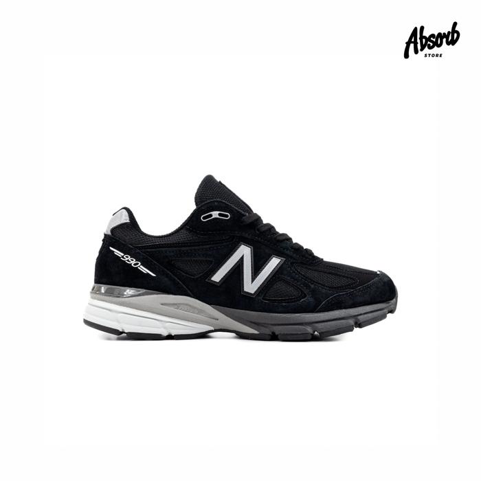 New Balance 990v4 Made in USA (Black/Silver) 990 V4
