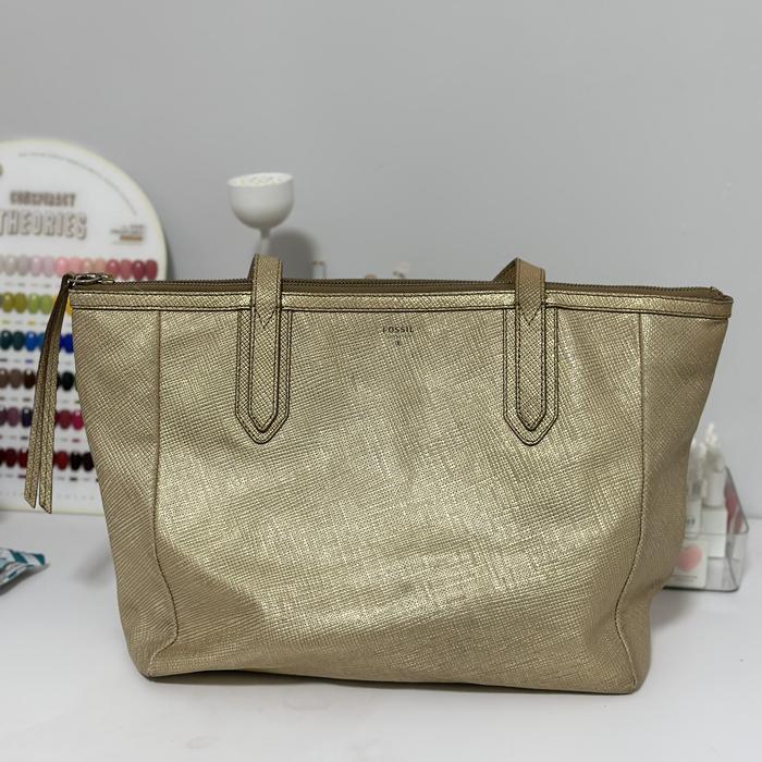 preloved fossil tote cakep