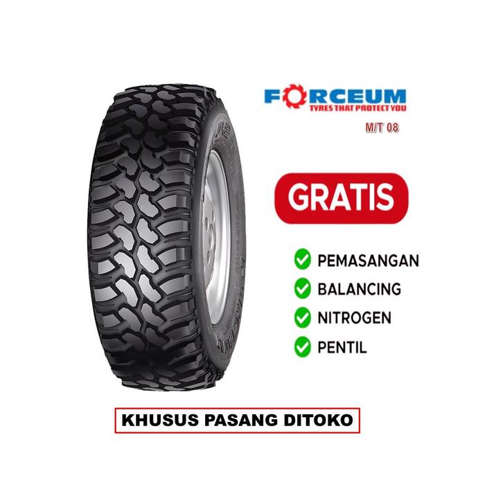 Ban Mobil Tahu Ring16 Ban Offroad Forceum 235 70 Ring 16 MT-08 Plush