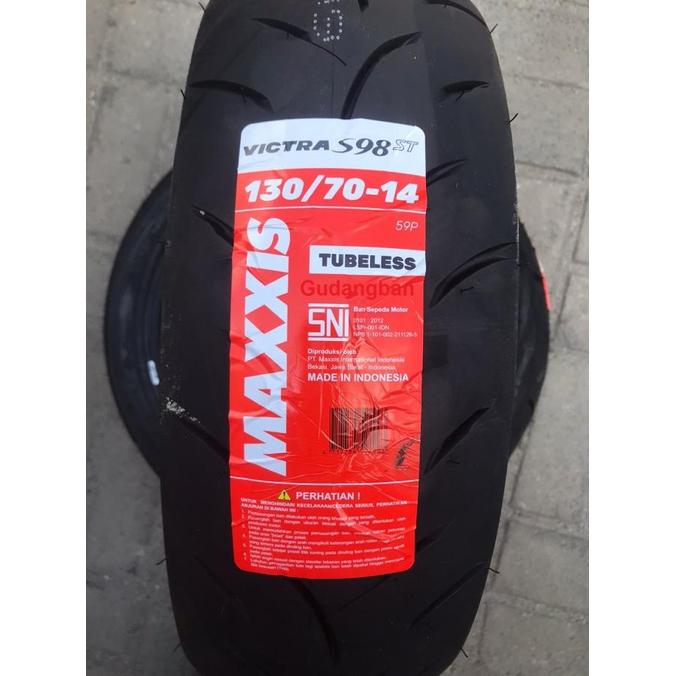 Maxxis Victra 130 70 14 Tl Ban Motor Pcx 150 Upsize Produksi 2023 New