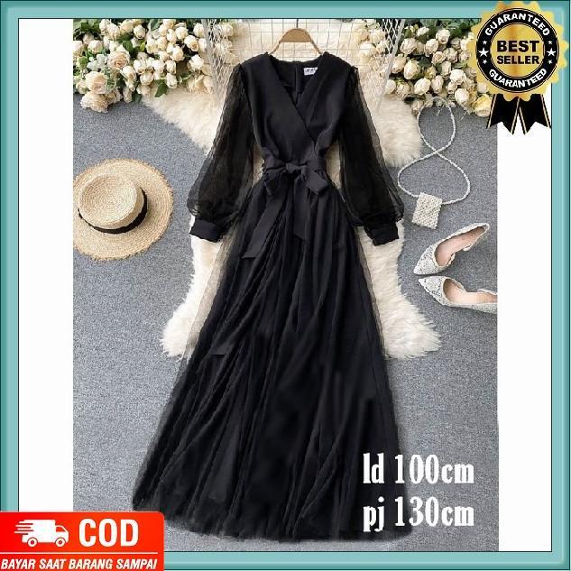 Ready Stok Gamis Lebaran 2023 Mewah Kondangan Aesthetic Muslimah Korean Style Simpel Wanita Dewasa 2