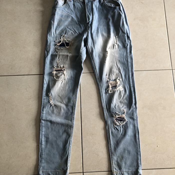 Uprise Denim Jeans Ripped