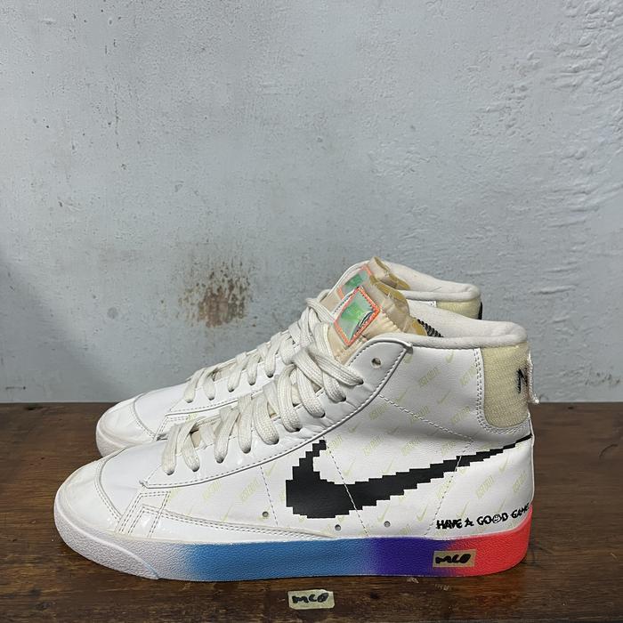 Sepatu second branded nike blazer have a good game size 43
