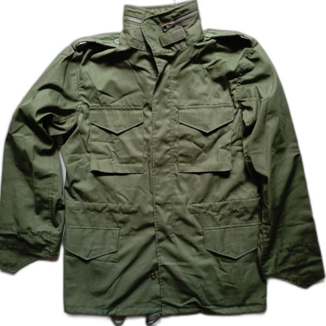 Jaket Parka M65 Hijau Olive / Hijau Army Original Best Seller