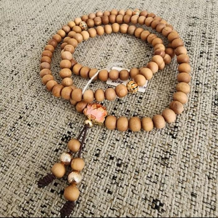 10000agarwood tasbih cendana akar kupang NTT original sandalwood 7mm 108 beads