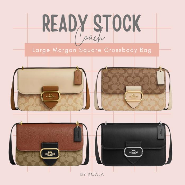 Tas Coach Large Morgan Square Crossbody Bag