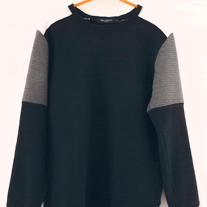 Crewneck Balmain Tiga Warna