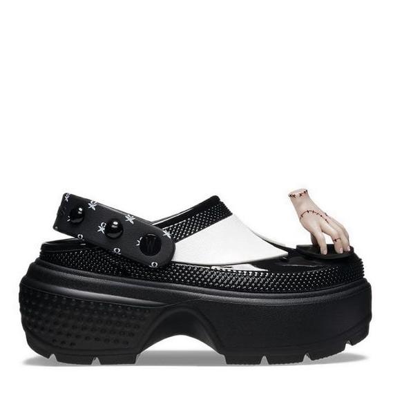Crocs Wednesday Stomp Original Sandal Clog - Black