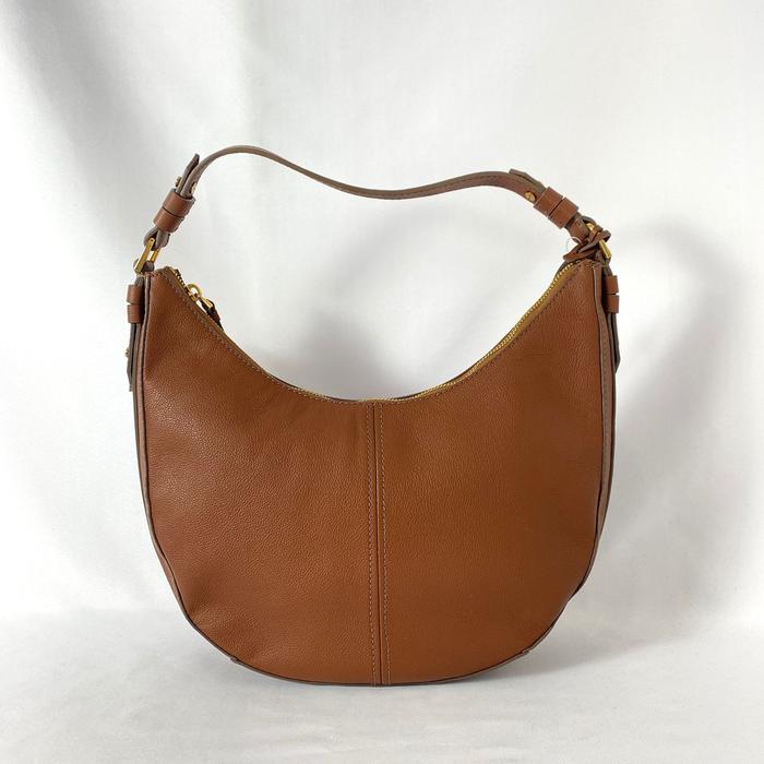 tas wanita fossil shae large hobo medium brown vj