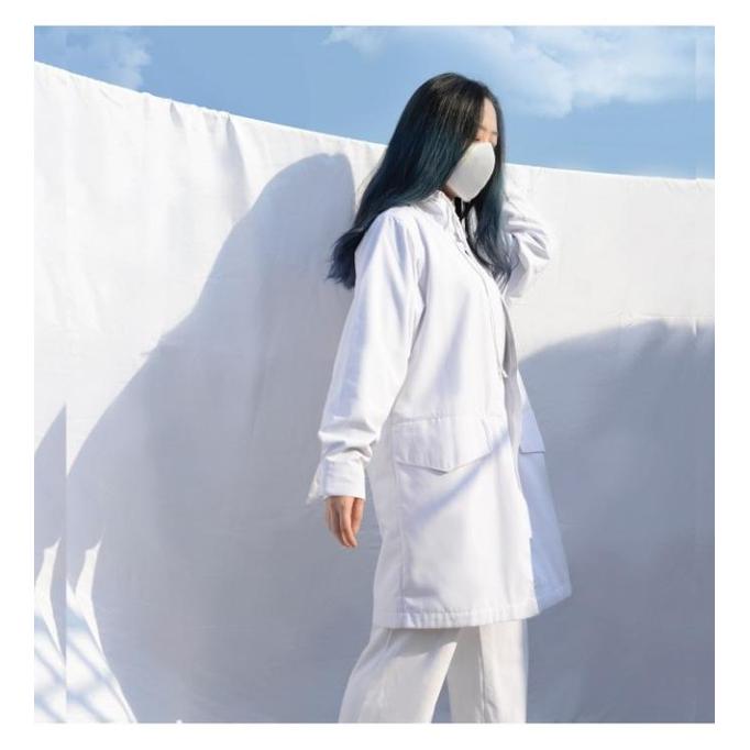 Jaket Pelindung Anti-Air Dan Mikrobial Sritex - Ladies Long Coat Original Best Seller