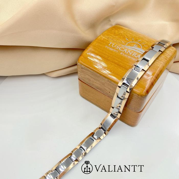 Tungsten Bracelet Rose-Grey V