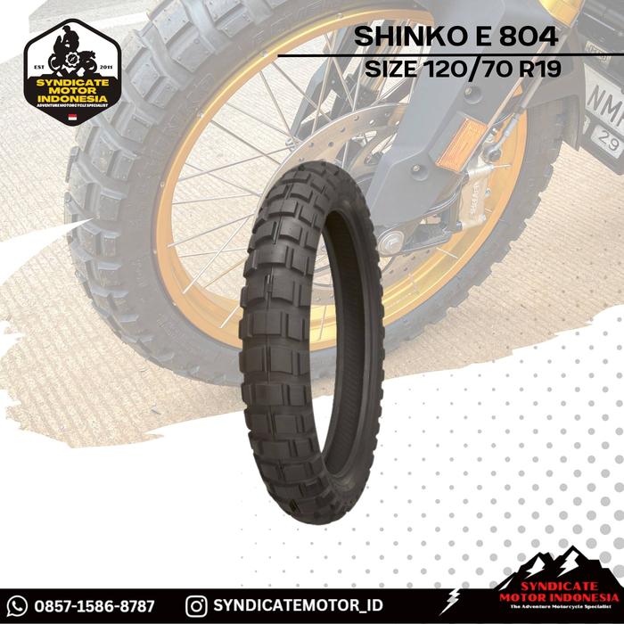 Ban Shinko E804 120/70-19
