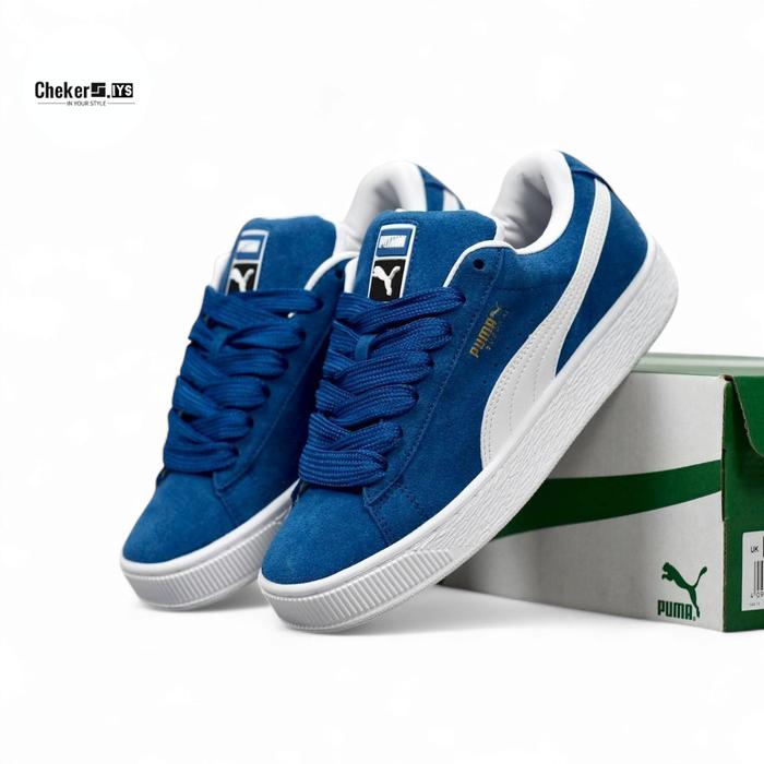 Sepatu Puma Classic Suede Xl Blue White
