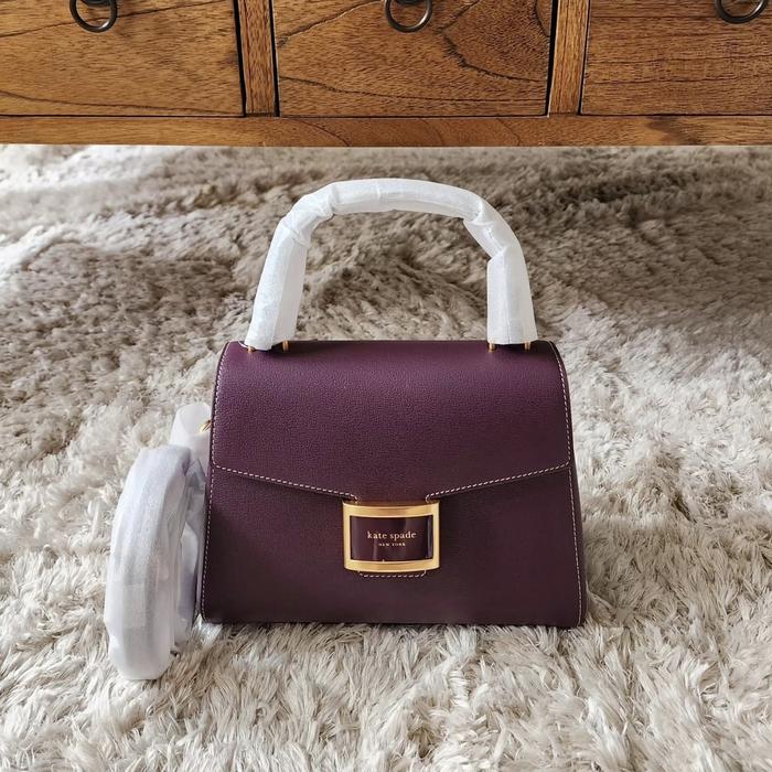 tas wanita ks katy small th deep cherry ej