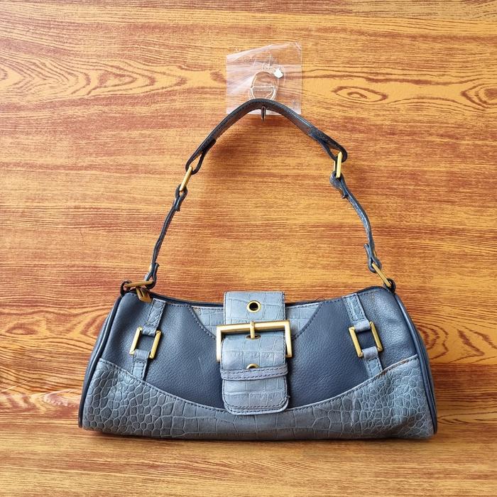 TAS SHOULDER KULIT ASLI WANITA GRETA ITALY SECOND BRANDED IMPORT / TAS KETEK WANITA IMPORT